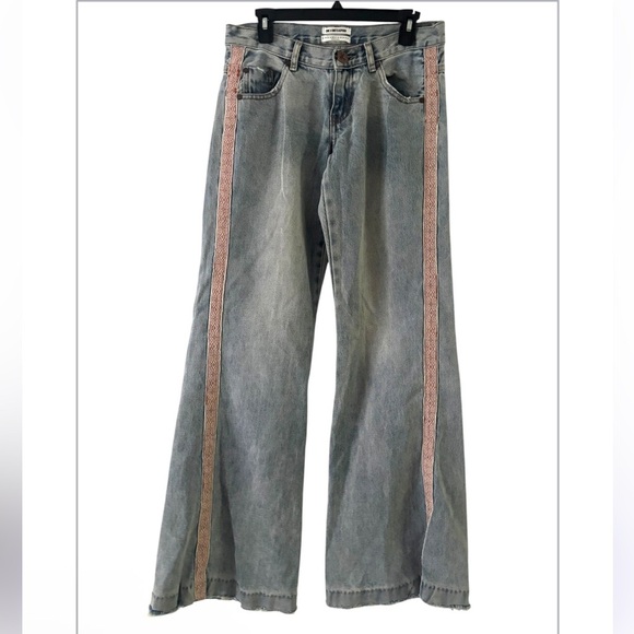One Teaspoon Denim - One Teaspoon Westenders Wide Leg Jeans NWOT